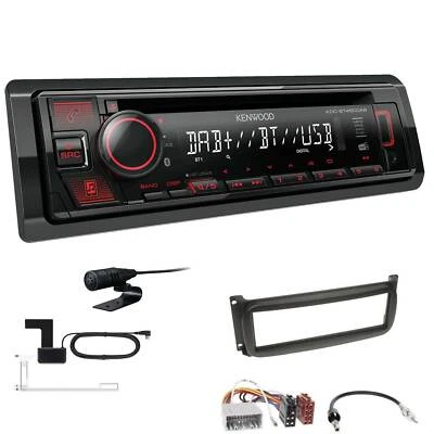 Kenwood Autoradio Spotify DAB Bluetooth Set für Dodge RAM 2002-2006 schwarz - Bild 1 von 4