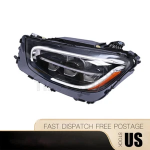 Left Driver Side LED Headlight Front Lamp For 2020-22 Mercedes GLC X253 C253 LH - Picture 1 of 12
