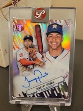 2023 Topps Pristine JEREMY PENA Fresh Faces Auto Autograph Card Houston Astros