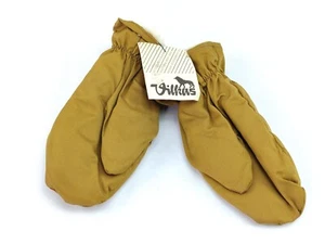 Lithuanian New Vintage Childrens Mitts Winter Gloves 1990s Brown Tone Rare Find - Picture 1 of 11