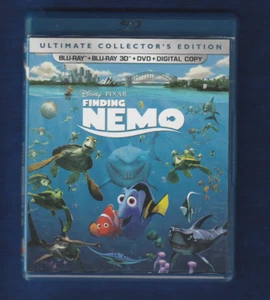 Disney Pixar Finding Nemo Ultimate Collector's Blu-ray + Blu-ray 3-D + DVD - Imagen 1 de 5