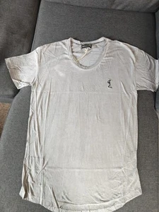 Religion Plain T-shirt With Logo - Light Grey - Size L - Picture 1 of 9
