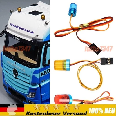 1/3X Auto RC LED Warnleuchte Rundumleuchte Rundumlicht Lampe 5 LED Aluhalterung - Bild 1 von 4