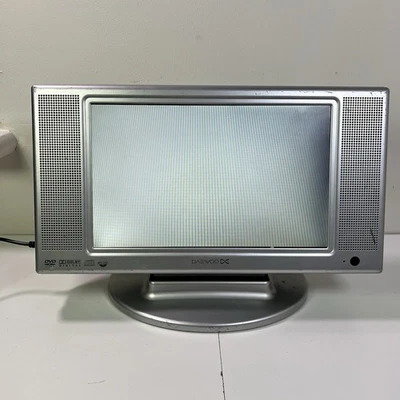 DAEWOO TV/DVD Player Combi 10 Inch With Stand DPB-10000P Monitor FAULTY - Image 1 of 4