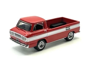 Matchbox Moving Parts 1961 Chevy Corvair Rampside Pickup rot CUSTOM WHEEL SWAP - Bild 1 von 4