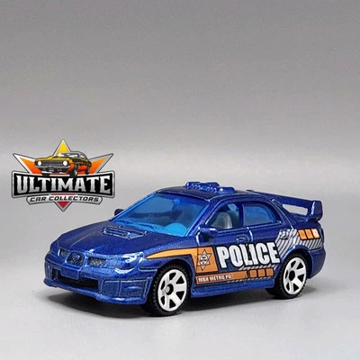 2007 07 Subaru Impreza WRX Police Collectible 1/64 Scale Diecast Collector Car  - Image 1 of 4