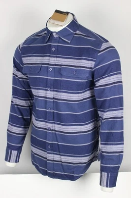The North Face Men's Arroyo Flannel Button Up Shirt Cave Blue Long Sleeve - Image 1 of 4