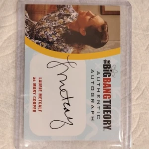 2016 The Big Bang Theory Seasons 6 & 7 Laurie Metcalf Mary Cooper autograph card - Picture 1 of 2