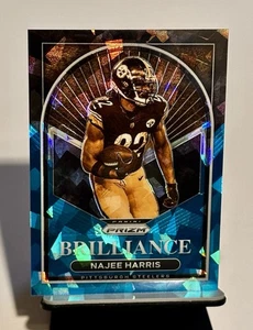 🔥2022 Panini Prizm #B17 Brilliance Najee Harris Blue Cracked Ice SP /99 - Bild 1 von 4