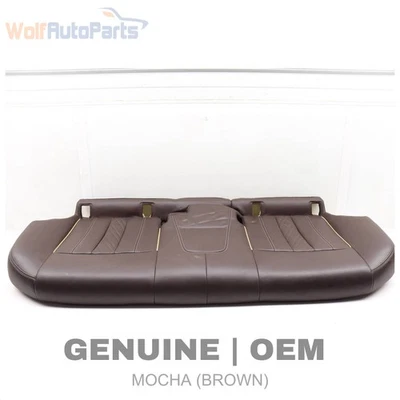 BMW 530I XDRIVE 2017-2020 - Cojín de banco asiento inferior trasero (cuero napa) Foto 1 de 4