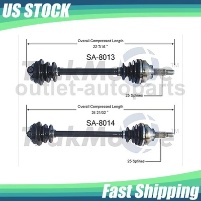 一对前 CV 轴轴适用于 1981 1982 1983 1984 1986 1987 1988 89 Saab 900 — 第 1/3 张图片