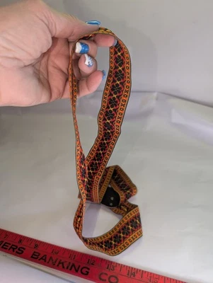 VTG  Retro Hippie 70's Camera Adjustable Neck Shoulder Strap  - Image 1 of 4