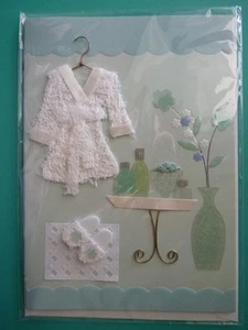Any Occasion Greeting Card 3-D Embellished Girlfriend Spa Day Paper Magic Grp - Picture 1 of 2