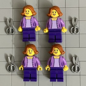 LEGO 31068 CREATOR 3-1 MODULAR MODERN HOME Minifigures Lot Of 4 D5 16