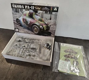 NUOVO TAKOM SKODA PA-II TURTLE SCALA 1:35 MODEL KIT 2024 MAI USATO 2 IN 1 - Foto 1 di 5