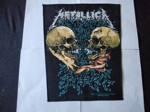 METALLICA BACKPATCH ORIGINAL 1991 Vintage Rückenaufnäher 36x30x25cm Thrash Metal - Bild 1 von 4