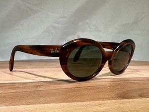 VINTAGE B&L RAY-BAN W0957 TORTOISE BEWITCHING SONNENBRILLE BRILLE WO957 - Bild 1 von 8