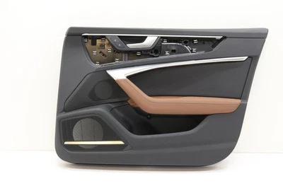 AUDI A6 2022 - 2025 PANEL DE MOLDURA DE PUERTA DELANTERA DERECHA OEM 4K0837020 MARRÓN_MN Foto 1 de 4