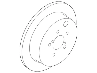 Rotor Subaru genuíno 26700SG000 - Imagem 1 de 3