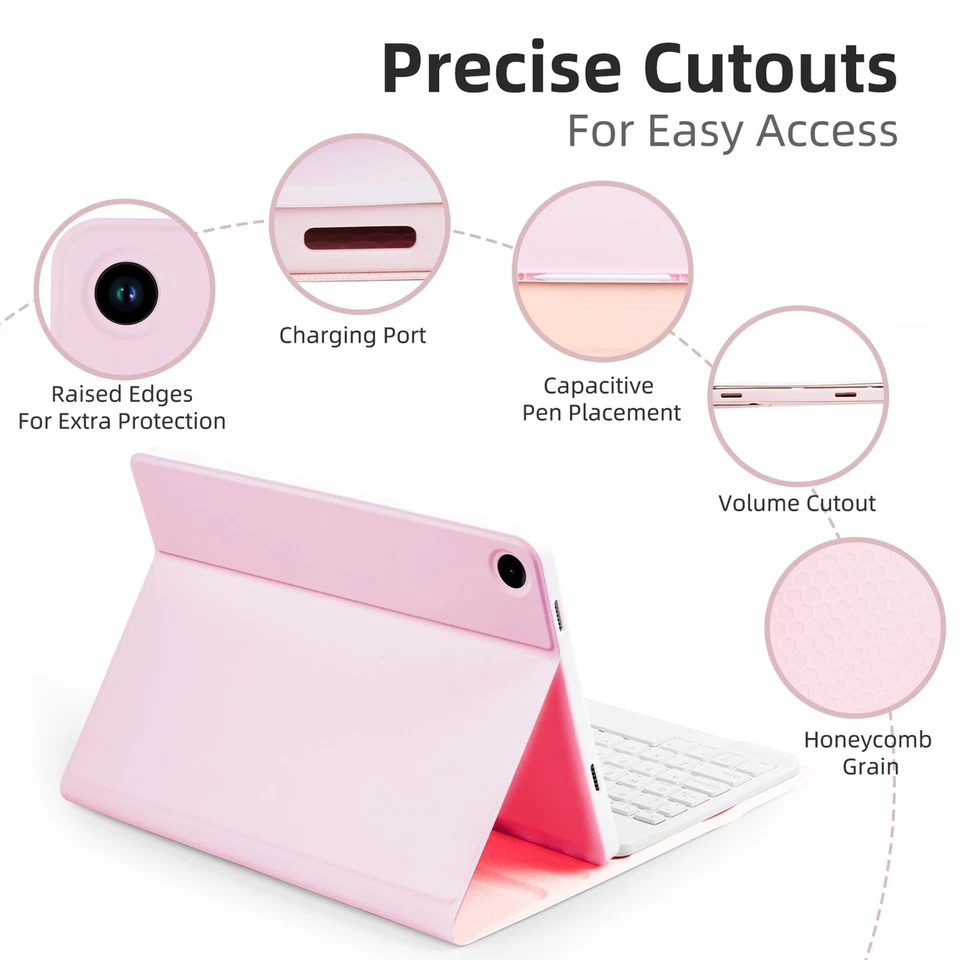 For A9 Plus 5G Keyboard Tablet Case Transform Your Tablet WMNX - Image 1 of 4