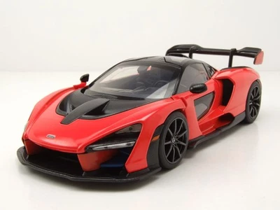 McLaren Senna Orange Noir Fast & Furious Modèle Réduit 1:24 Jada Toys - Photo 1/4