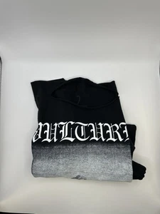 NUEVA YZY Yeezy Vultures Camiseta Negra Manga Larga Talla 2 - Imagen 1 de 3