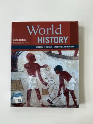 World History, Volume 1: To 1800, by Duiker, William; Spielvogel, Jackson - Image 1 of 3