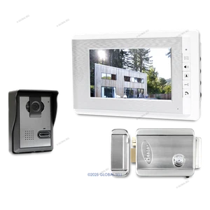 7" Video Security Door Phone Electric Lock with Keys Included for Home Security - Picture 1 of 6
