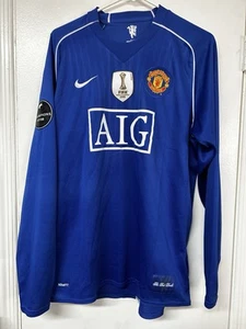 Manchester United 2007/2008 Third Away Authentic Trikot Langarm sehr selten - Bild 1 von 9
