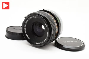 Excelente+++++ Lente Gran Angular Estándar Canon FD 35mm f/3.5 S.C. MF de Japón - Imagen 1 de 12