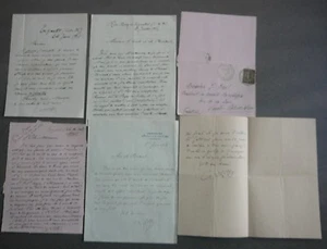 LE GOFFIC (Charles) romancier. 5 L.A.S.Trigastel Kernèvez. St Pol du Léon. 1918. - Picture 1 of 7
