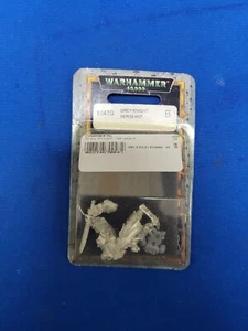 Games Workshop Grey Knight Sergeant Metal 8047G OOP 2000 - Picture 1 of 2