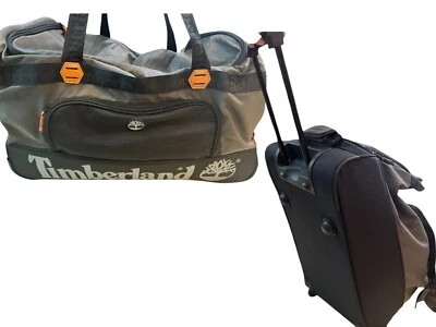 Timberland Highgate Springs Bolsa de Lona con Ruedas Viaje Hoja de Uva Caqui 26" Foto 1 de 4