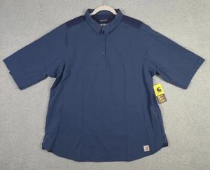 Carhartt *NWT* Women's XL Cross-Flex Modern Fit Convertible Sleeve Scrub Shirt - Picture 1 of 16