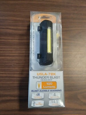 SERFAS Thunderblast Front Light - 100 Lumens- USLA-7 BK - NEW IN BOX - Image 1 of 2