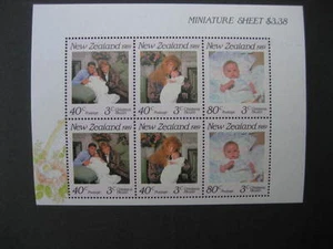 NEW ZEALAND 1989 HEALTH MINIATURE SHEET NHM SG MS 1519 - Picture 1 of 1