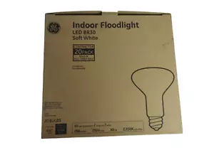 20 GE 65-Watt BR30 Soft White LED Floodlight Bulbs - 650 Lumens, 2pack, 40 bulbs - Picture 1 of 4