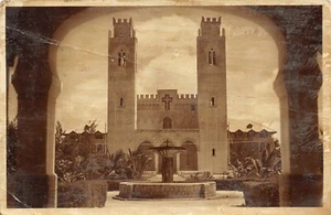 B3089) SOMALIA MOGADISCIO CATTEDRALE VIAGGIATA A.O.I - Bild 1 von 2
