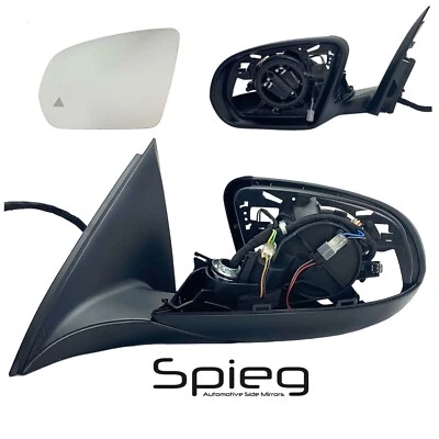 Espejo retrovisor lateral para Mercedes Benz Clase GLC Lado del conductor X253 2016-2021 con BSM 18 cables Foto 1 de 4