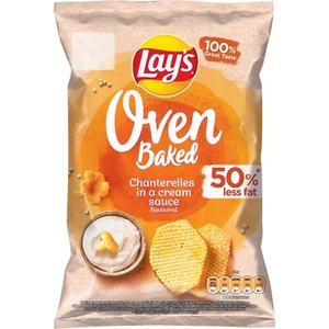 Lay's Oven Baked chips with chanterelle flavor in sour cream 110 g - Picture 1 of 1