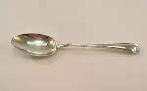 Birks Saxon Sterling Silver Oval Soup Dessert Spoon - 7 1/8" - No Monogram - Picture 1 of 3