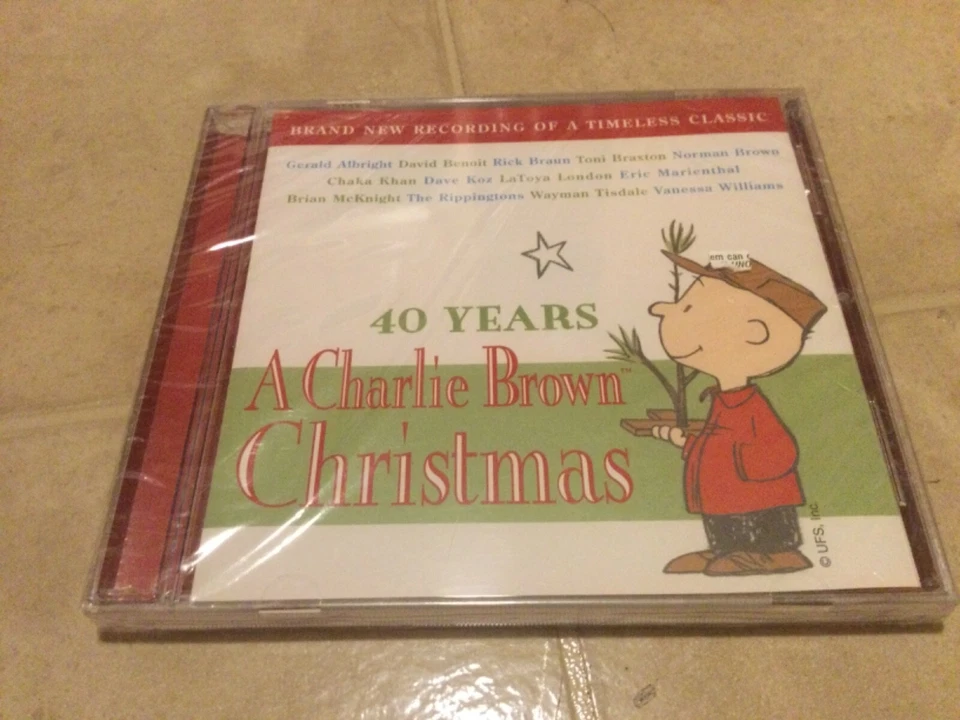 40 Years a Charlie Brown Christmas CD Album Music 013431853626 Peak Records