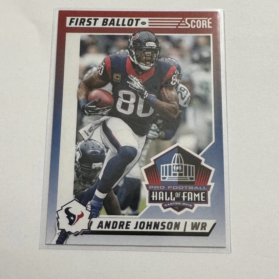 2024 Score #3 Andre Johnson First Ballot - Image 1 of 1