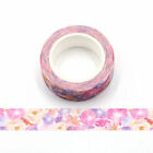 Blooming Flowers Floral Decorative Washi Tape 15mm x 5 Meters