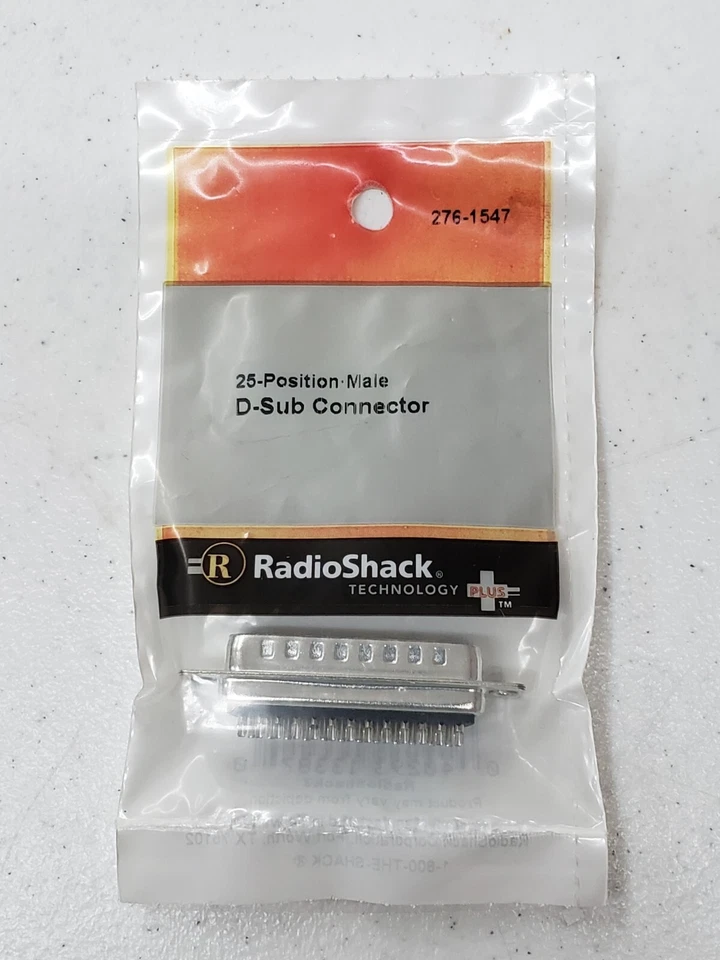 Radio Shack Male Solder D-Sub Connector Catalog №: 2761547 - Image 1 of 1