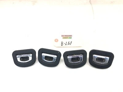 Juego de ganchos de amarre de carga para maletero trasero Maserati Levante 2017-2020 X4 OEM Foto 1 de 3