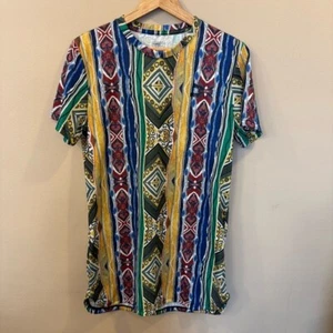 Puma x Coogi Tee Multicolor Men’s T Shirt Short Sleeve Size Medium Tunic Length - Picture 1 of 9