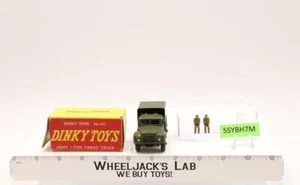 DINKY Toys Army 1-tonowa ciężarówka cargo #641 w pudełku Meccano LTD Vintage Anglia - Zdjęcie 1 z 5
