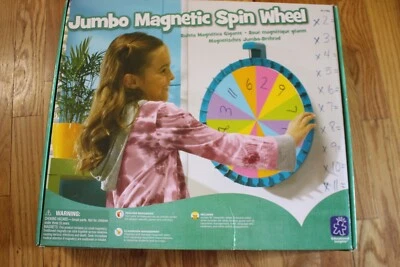 RUEDA GIRATORIA MAGNÉTICA GIGANTE EI-1769 IDEAS EDUCATIVAS FORMAS PLANTILLAS DE LECTURA Foto 1 de 4