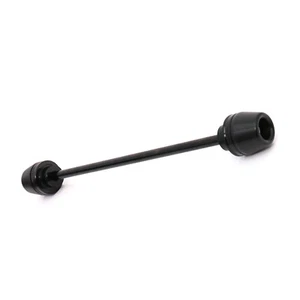 Black Fork Slider Crash Protection For Kawasaki Versys 1000 15 16 17 18 - Foto 1 di 5